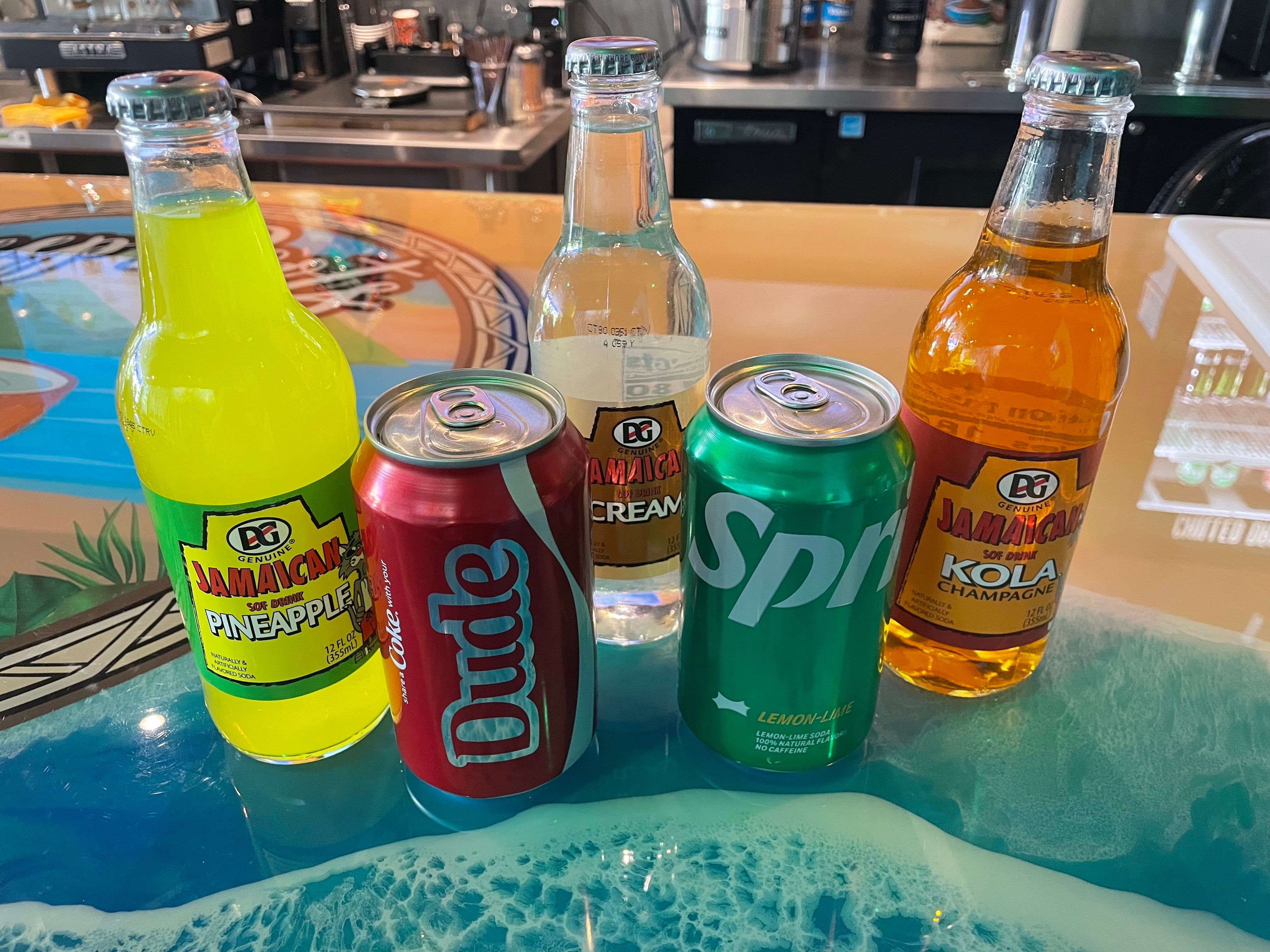 Coke, Diet Coke, Sprite (Drinks)